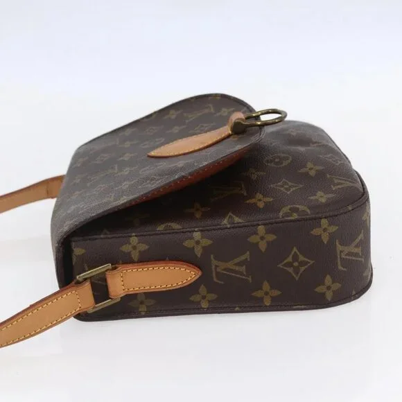 LOUIS VUITTON Monogram Saint Cloud GM Shoulder Bag M51242 LV Auth 152303 - Picture 4 of 15
